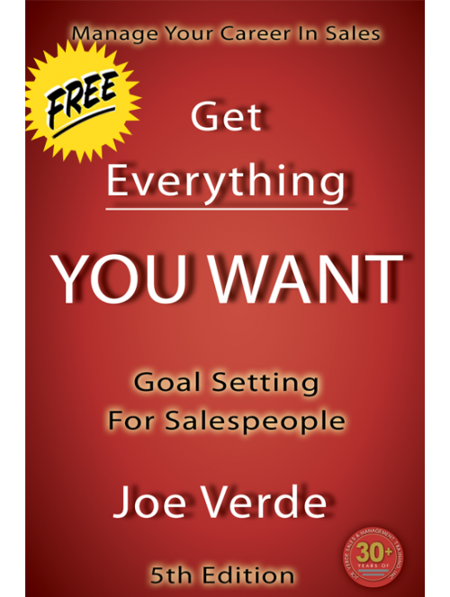 01 MANAGE YOUR CAREER IN SALES GOAL SETTING FOR SALESPEOPLE