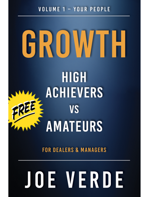00 GROWTH - HIGH ACHIEVERS VS AMATEURS VOLUME 1 - YOUR PEOPLE