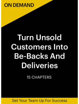 81 On Demand - Turn Unsold Customers Into Be-Backs & Deliveries (60-Day Access)