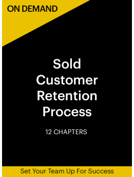 83 On Demand - Sold Customer Retention Process (60-Day Online Access)
