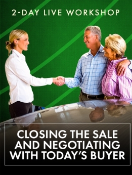 68 2-DAY HOW TO CLOSE, OVERCOME OBJECTIONS & NEGOTIATE WORKSHOP