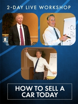 26 2-DAY HOW TO SELL A CAR TODAY WORKSHOP