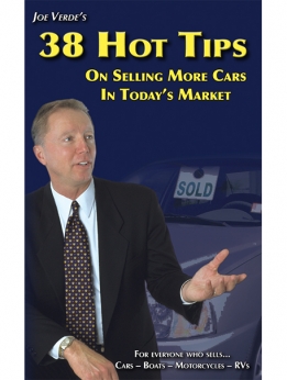 05 38 HOT TIPS ON SELLING MORE CARS IN TODAY'S MARKET