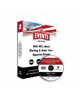 33 SELLING MORE UNITS DURING & AFTER YOUR ADVERTISING EVENTS 4-DVD SET