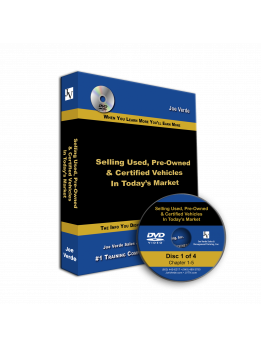 32 SELLING USED, PRE-OWNED AND CERTIFIED VEHICLES IN TODAY'S MARKET 4-DVD SET